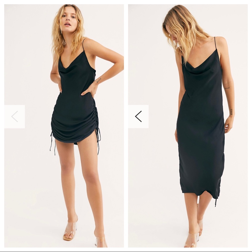 Free People Day To Night Convertible Slip Black